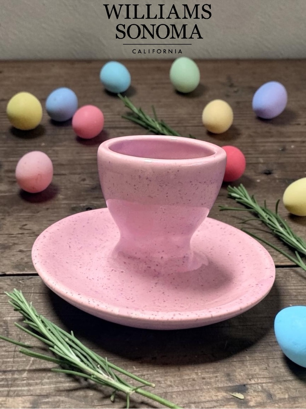 Williams Sonoma Purple Ceramic Egg Cup